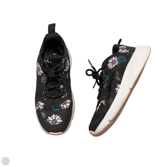 Shoes Athletic By Under Armour In Floral Print, Size: 7