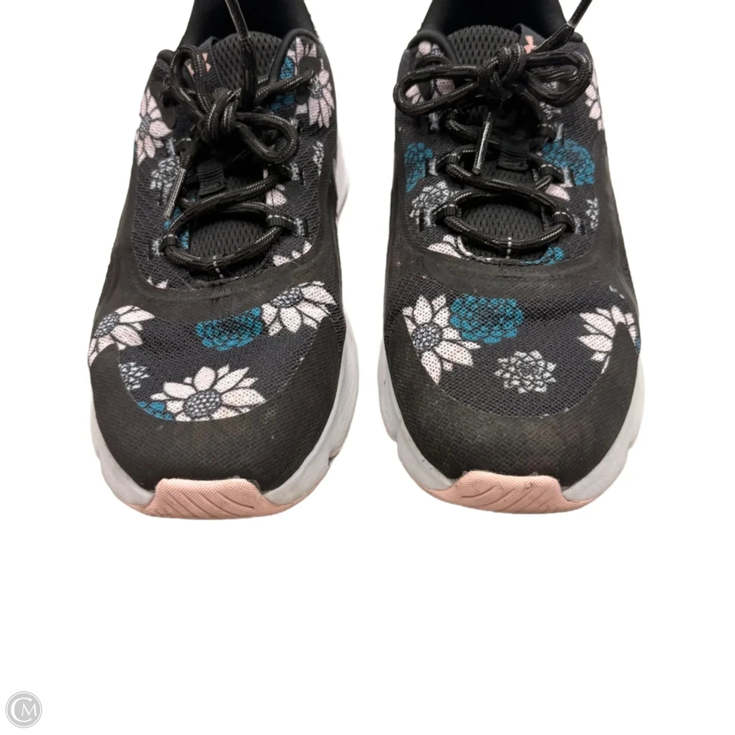 Shoes Athletic By Under Armour In Floral Print, Size: 7