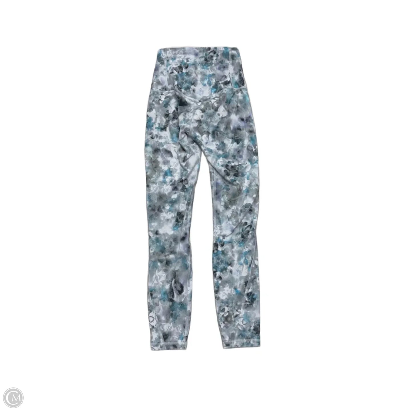 Athletic Leggings By Lululemon In Tie Dye Print, Size: Xs