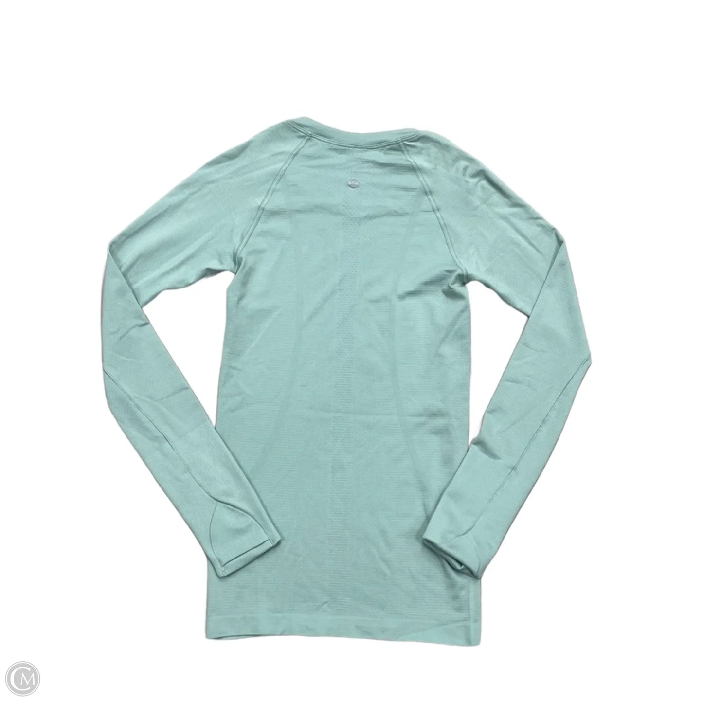 Athletic Top Long Sleeve Crewneck By Lululemon In Blue, Size: Xs