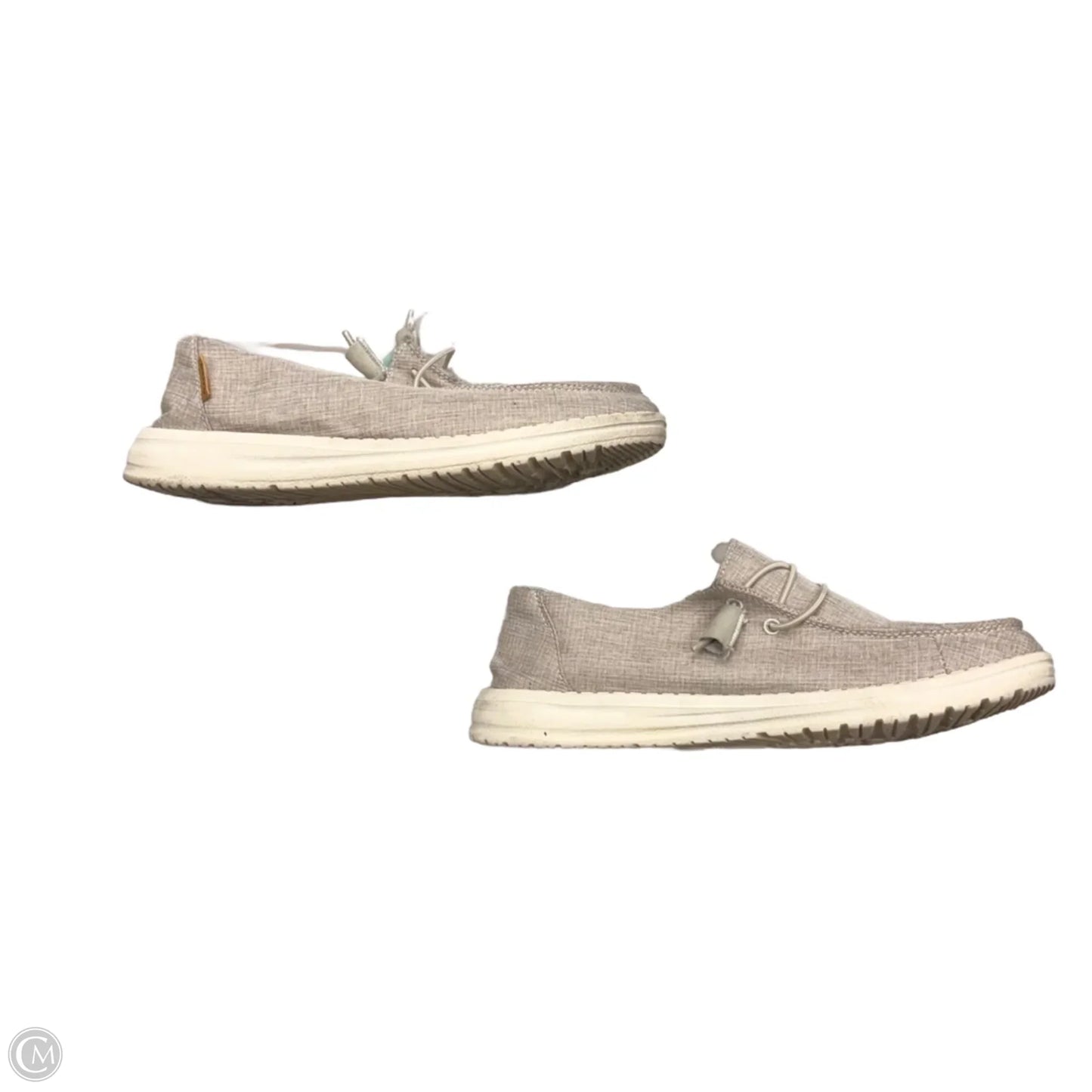 Shoes Flats By Hey Dude In Cream, Size: 7