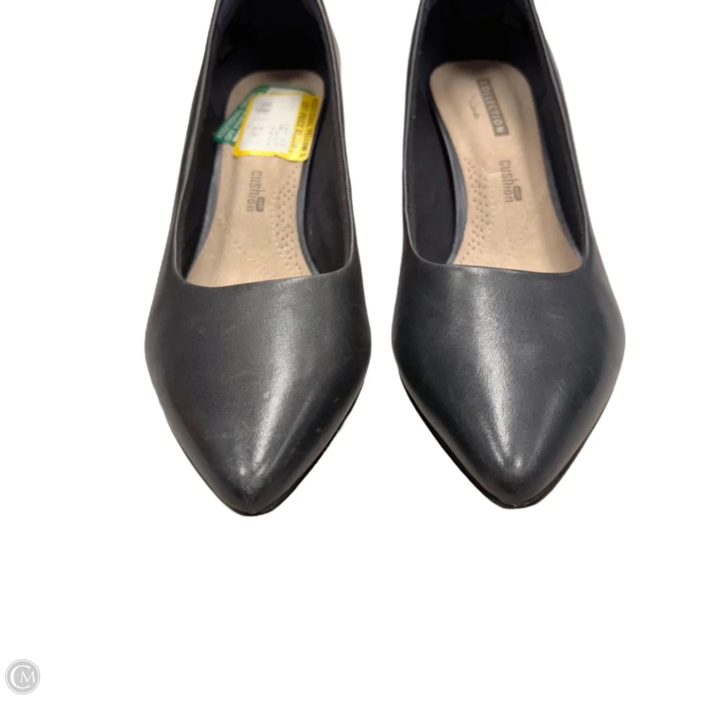 Shoes Heels Kitten By Clarks In Navy, Size: 6