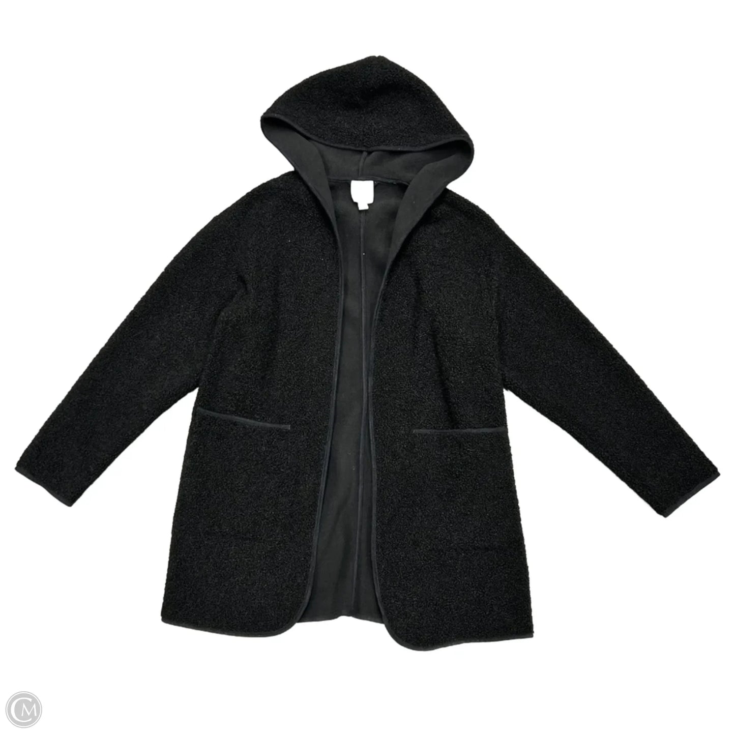 Coat Peacoat By Joie In Black, Size: L