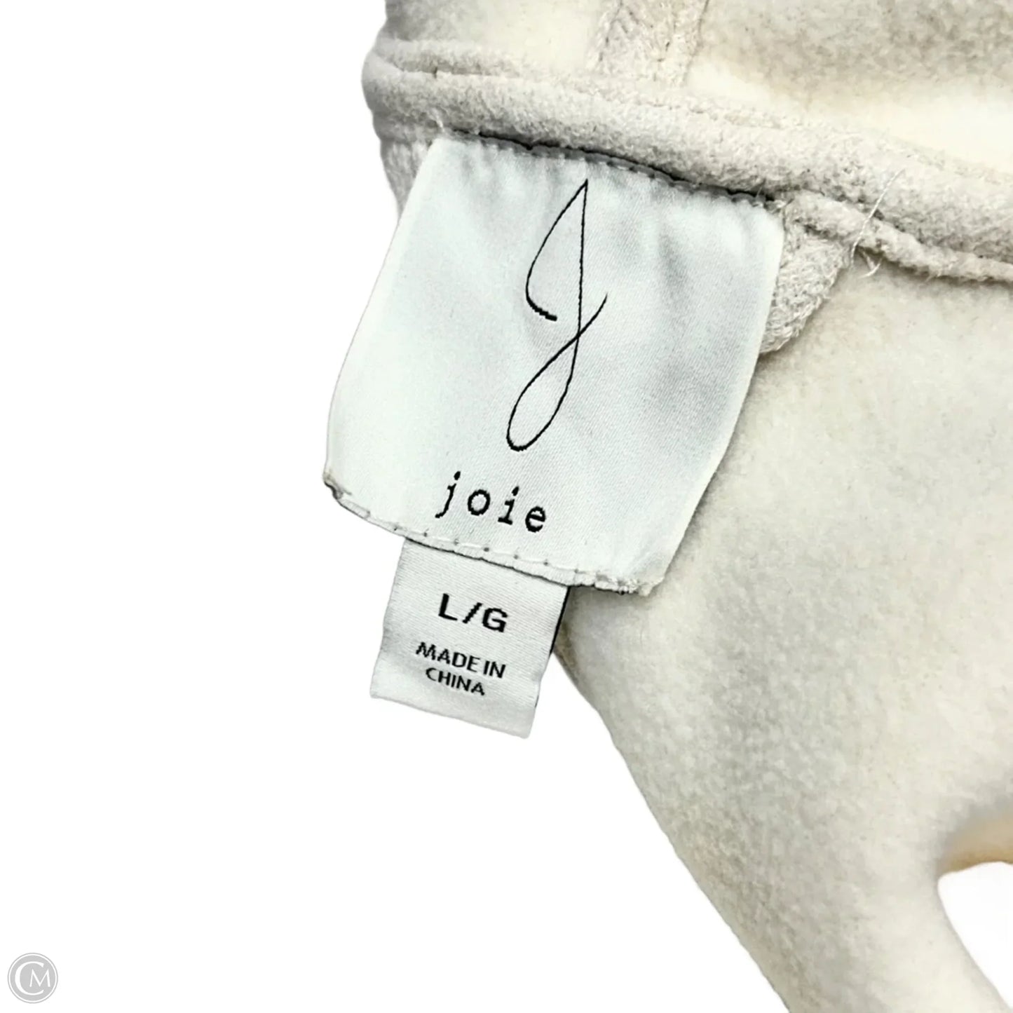 Coat Peacoat By Joie In Cream, Size: L