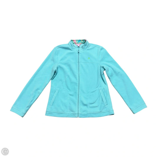 Jacket Designer By Lilly Pulitzer In Aqua, Size: M