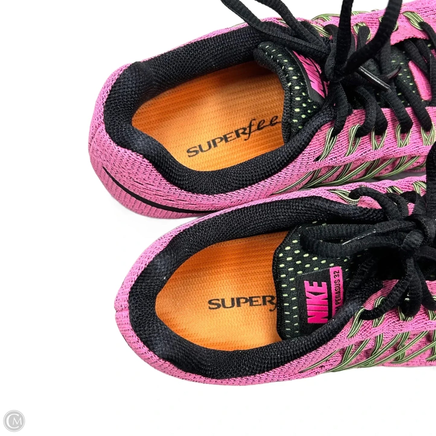 Shoes Athletic By Nike In Black & Pink, Size: 8.5