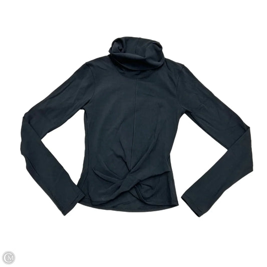 Athletic Top Ls By Lululemon In Black, Size: Xs