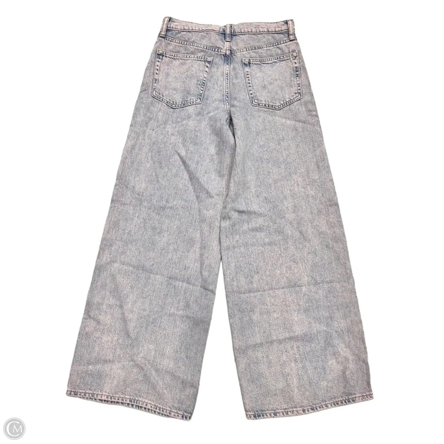 Jeans Straight By Gap In Pink Denim, Size: 00