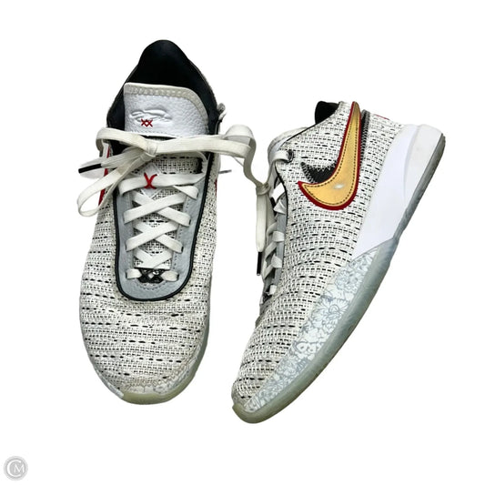 Shoes Sneakers By Nike In White & Black, Size: 9