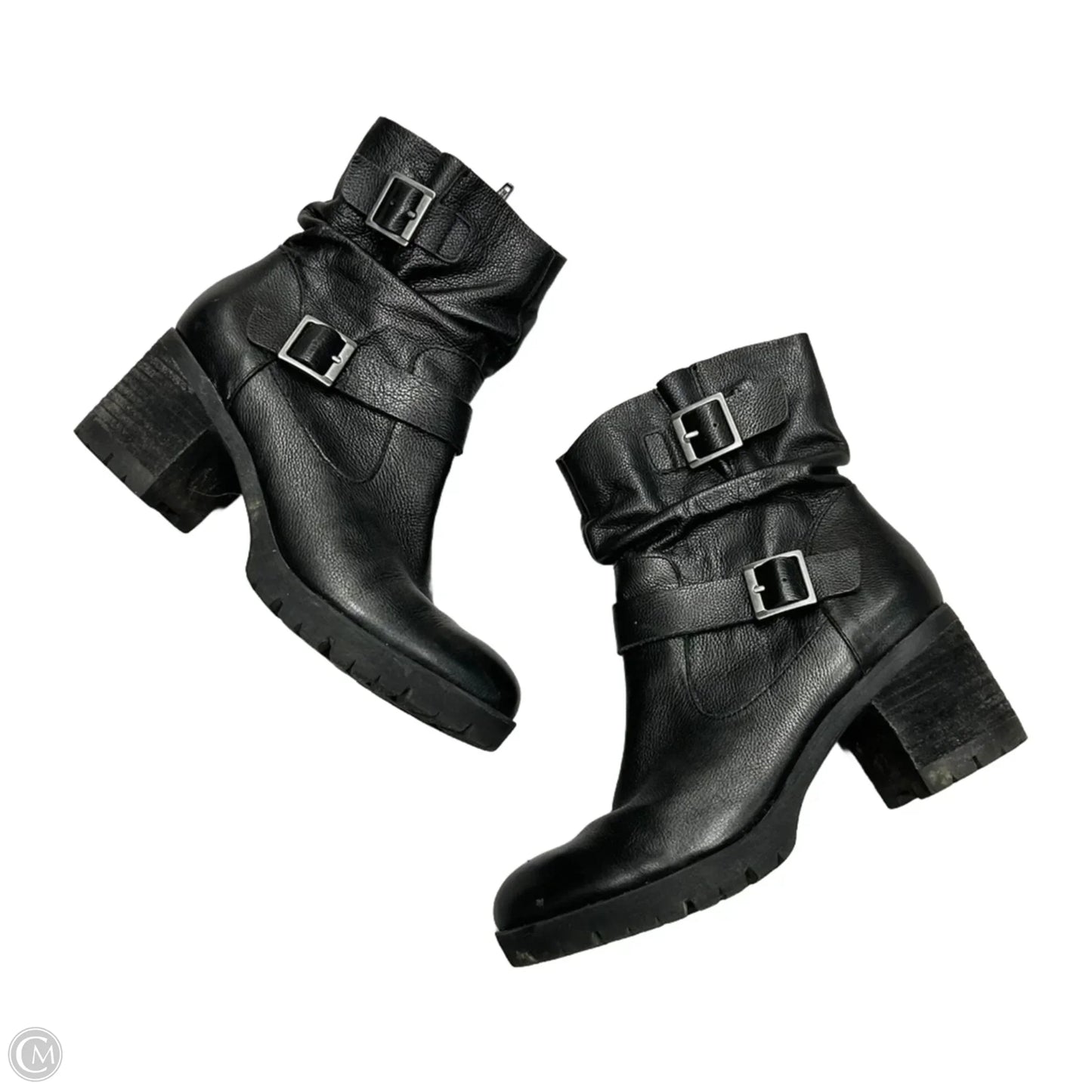 Boots Ankle Heels By Kork Ease In Black, Size: 8