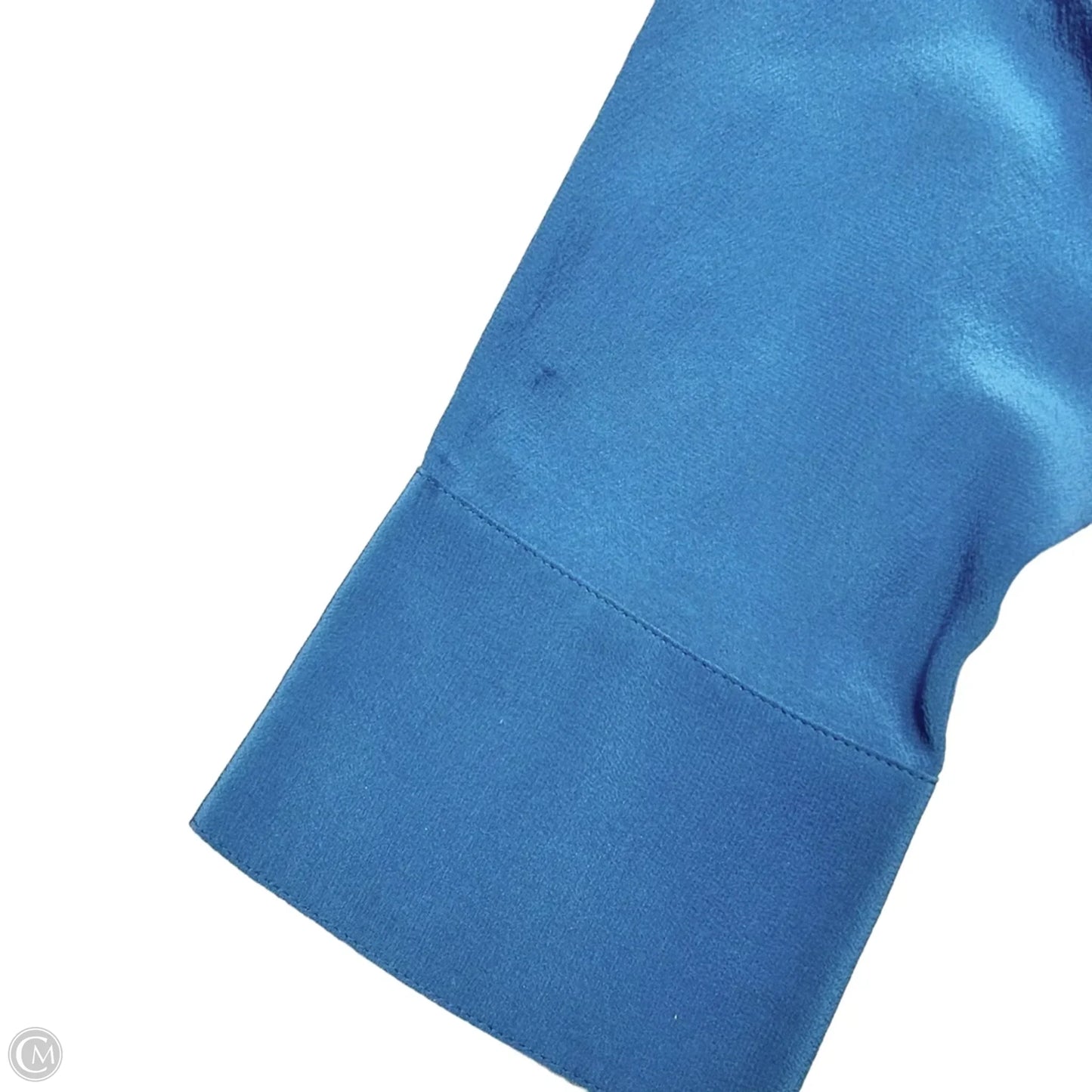 Top Long Sleeve By Eileen Fisher In Blue, Size: S
