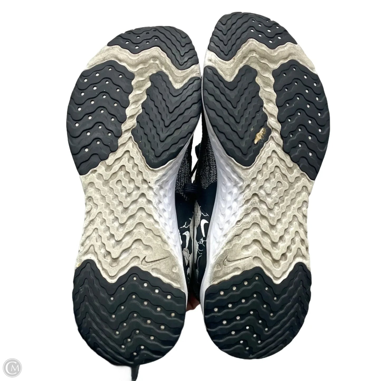 Shoes Athletic By Nike In Black & White, Size: 8