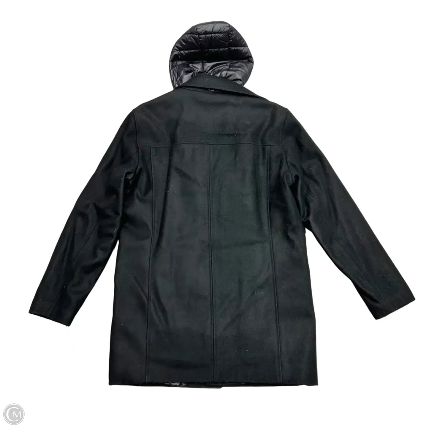 Coat Puffer & Quilted By Calvin Klein In Black, Size: M