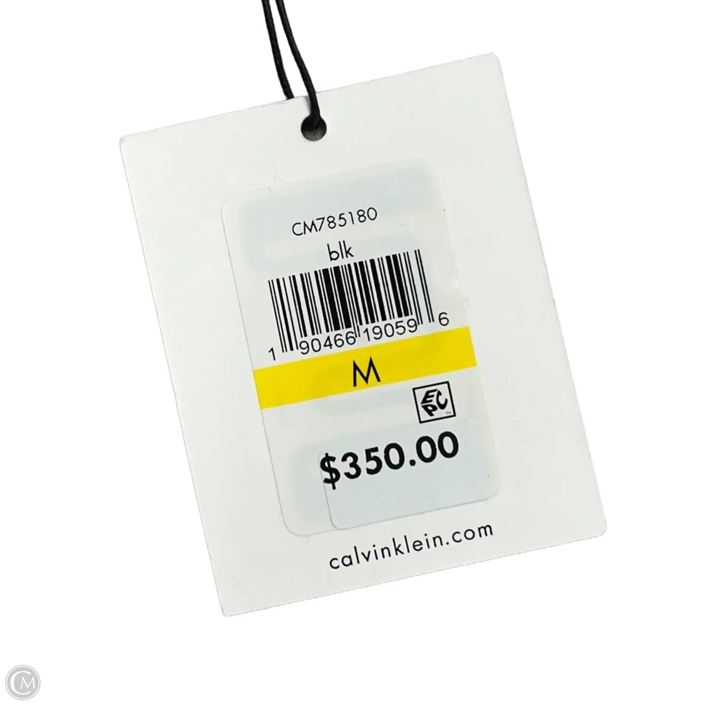 Coat Puffer & Quilted By Calvin Klein In Black, Size: M