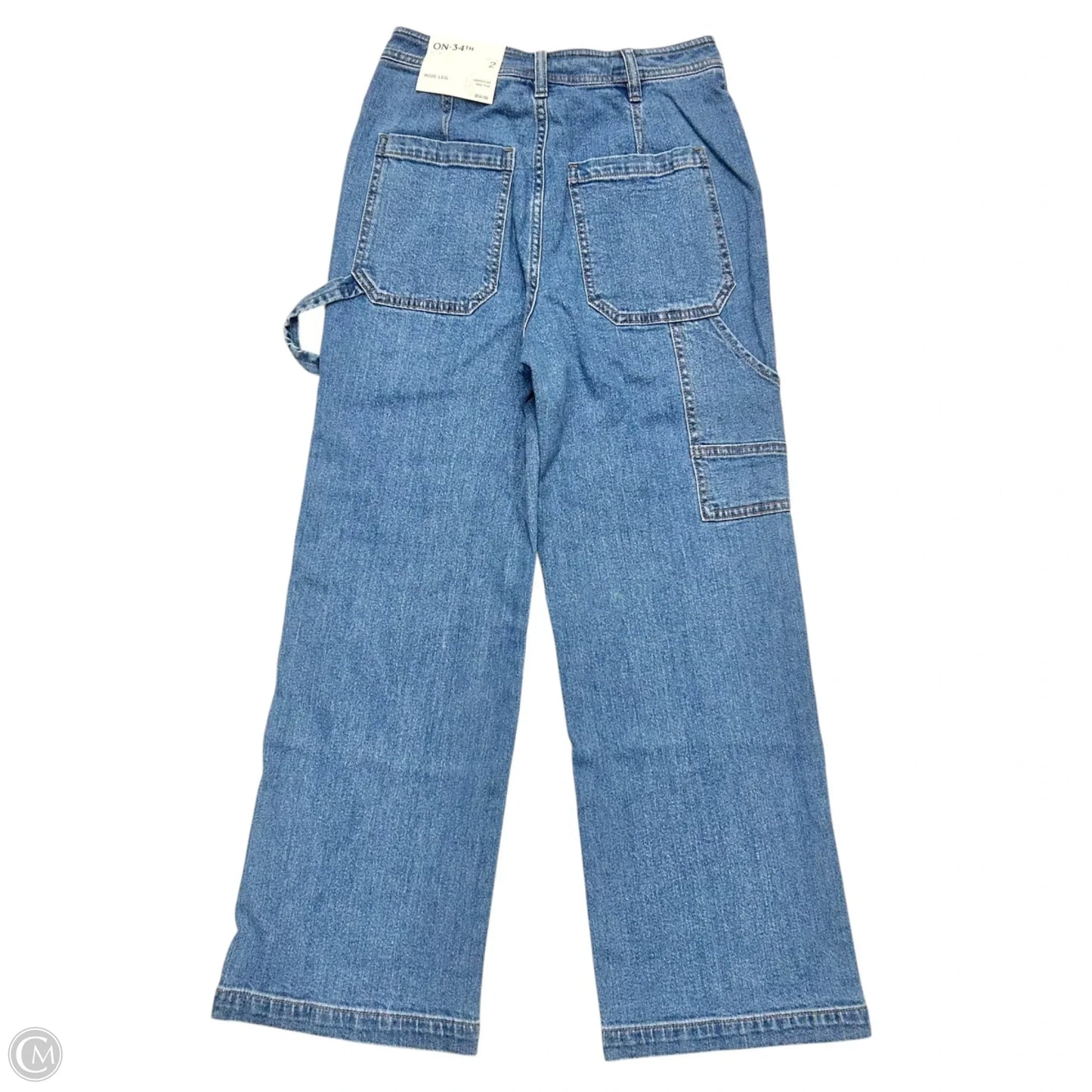 Jeans Wide Leg By On 34th In Blue Denim, Size: 2