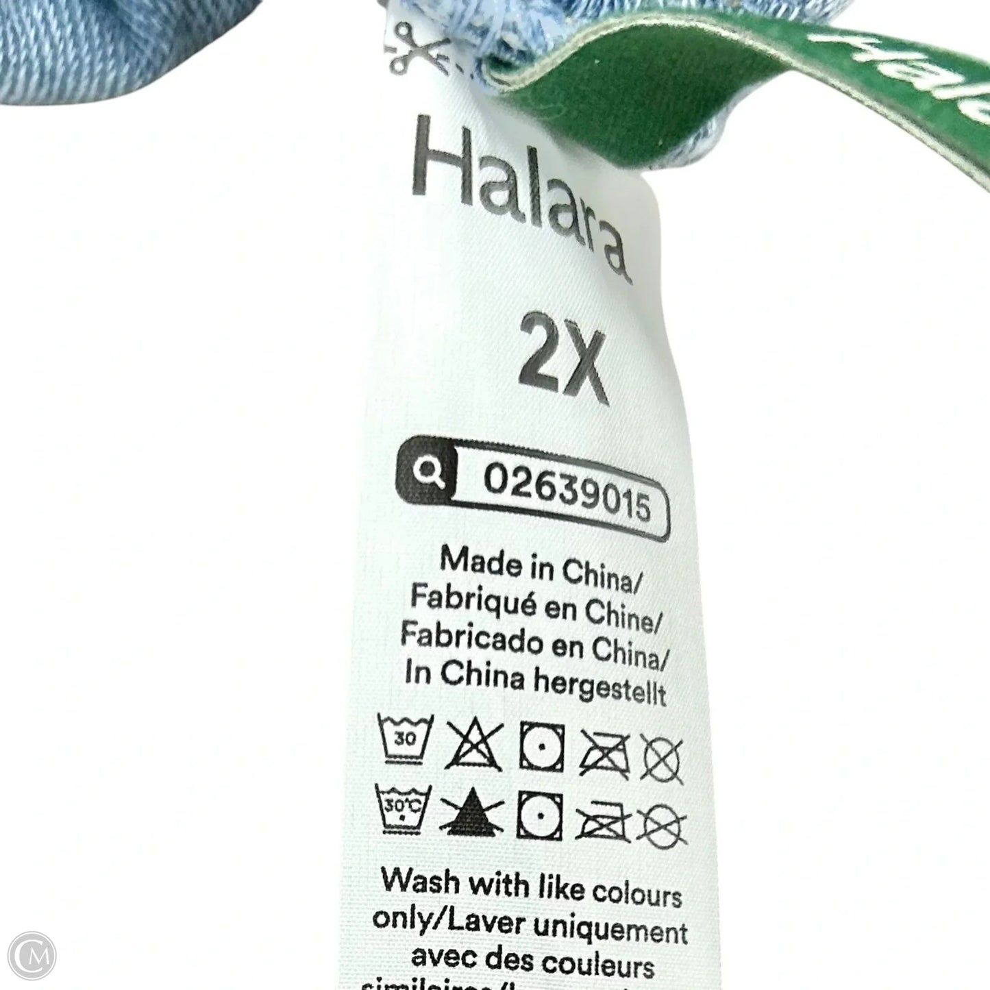 Jeans Flared By Halara In Blue Denim, Size: 2x