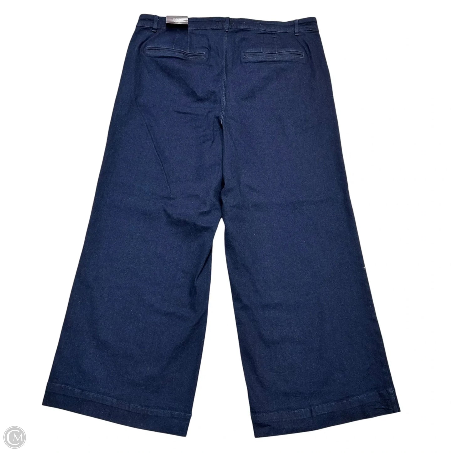 Jeans Wide Leg By Ava & Viv In Blue Denim, Size: 20