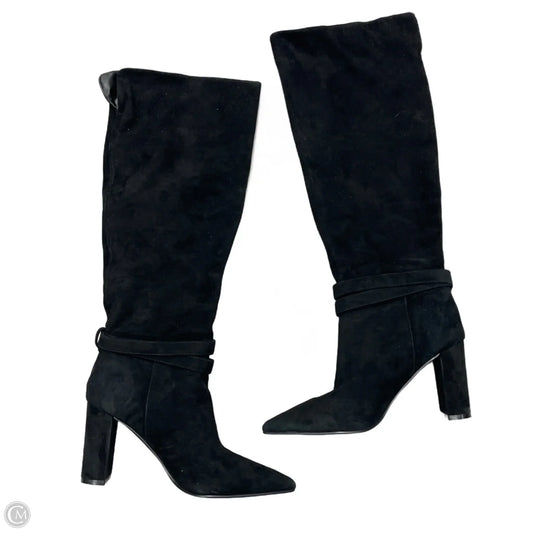 Boots Over-the-knee Heels By Steve Madden In Black, Size: 8