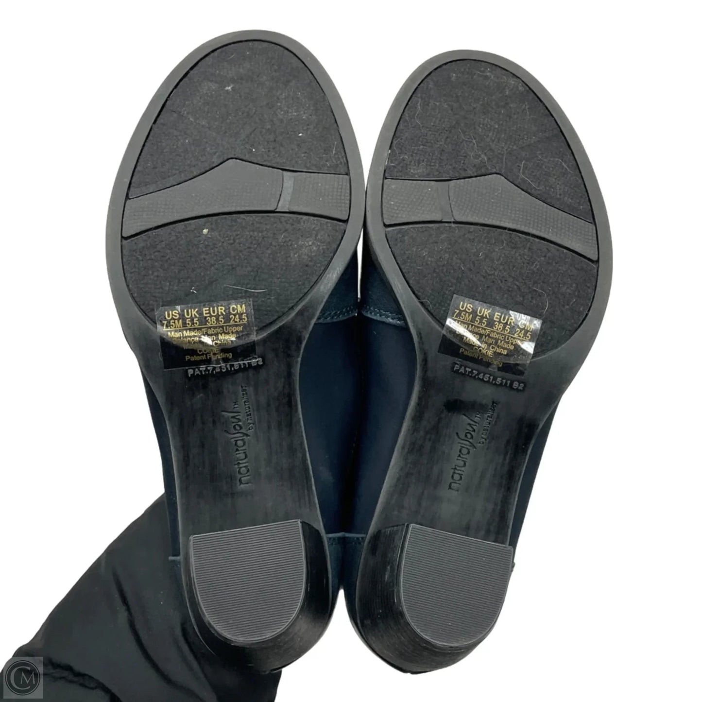 Shoes Heels Block By Naturalizer In Blue, Size: 7.5