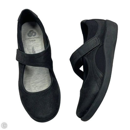 Shoes Flats By Clarks In Black, Size: 7