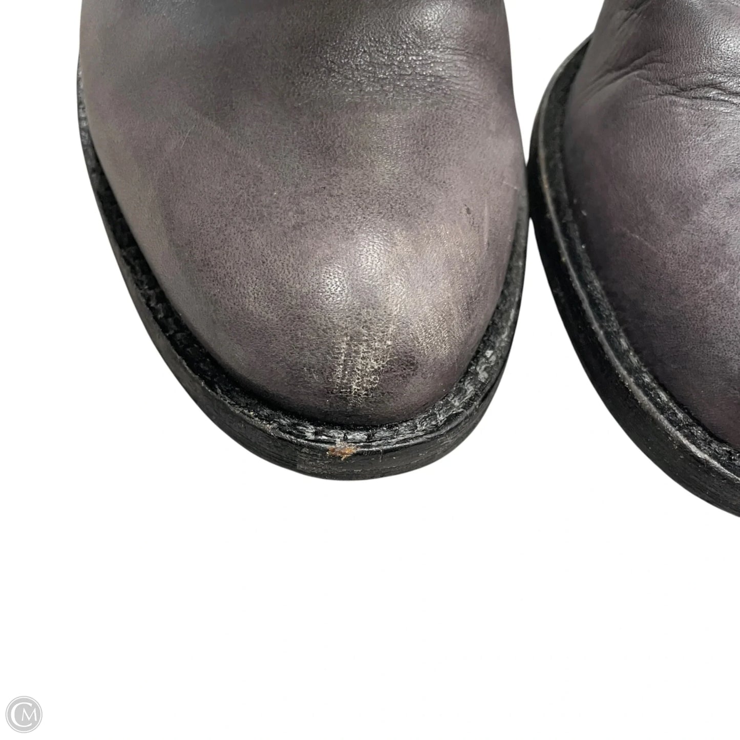 Boots Knee Flats By Bcbgeneration In Grey, Size: 7.5