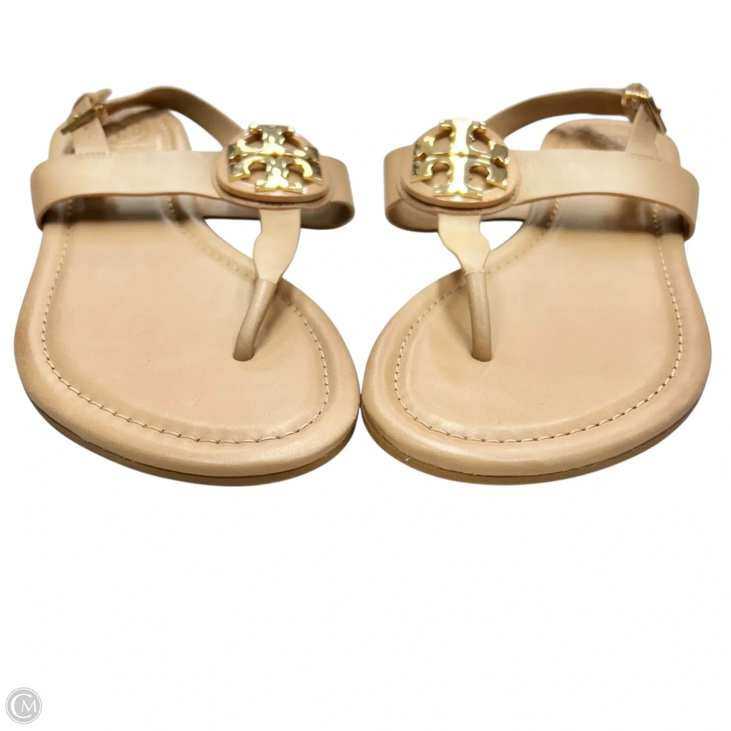 Sandals Designer By Tory Burch In Tan, Size: 9