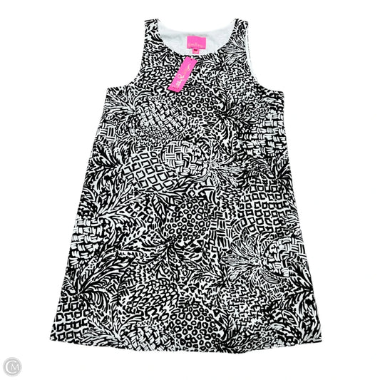 Dress Designer By Lilly Pulitzer In Black & White, Size: L