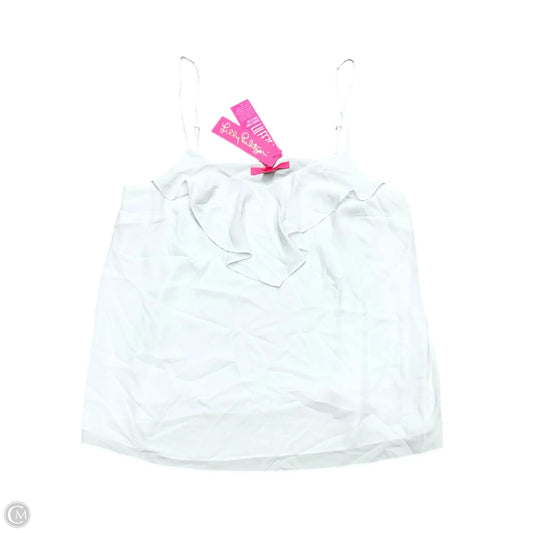 Tank Top Designer By Lilly Pulitzer In White, Size: L