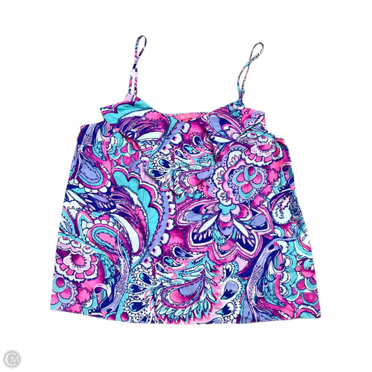 Top Sleeveless Designer By Lilly Pulitzer In Multi-colored, Size: Xl