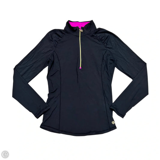 Top Long Sleeve Designer By Lilly Pulitzer In Black, Size: M