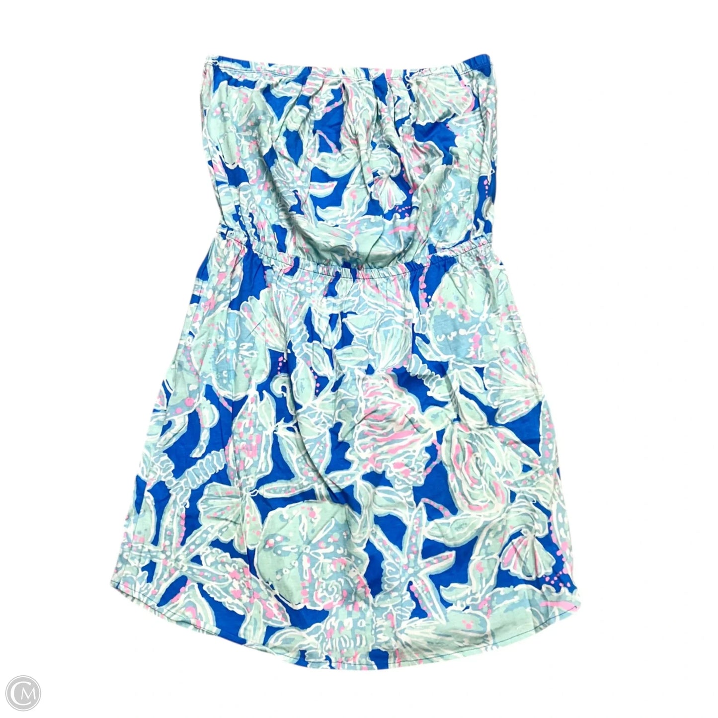 Dress Designer By Lilly Pulitzer In Blue & Pink, Size: L