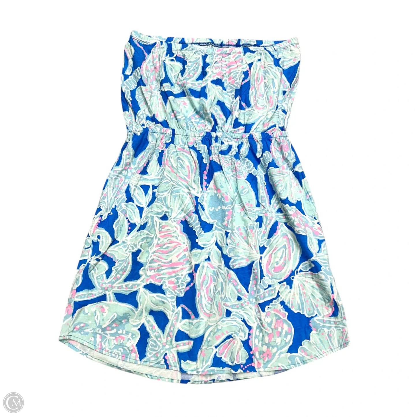 Dress Designer By Lilly Pulitzer In Blue & Pink, Size: L