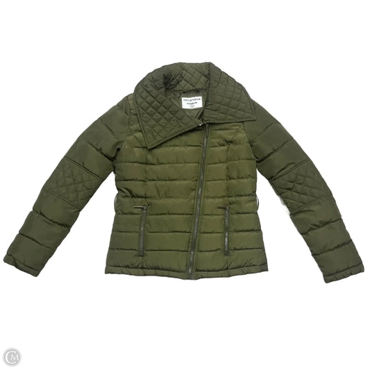 Coat Puffer & Quilted By Terranova In Green, Size: S