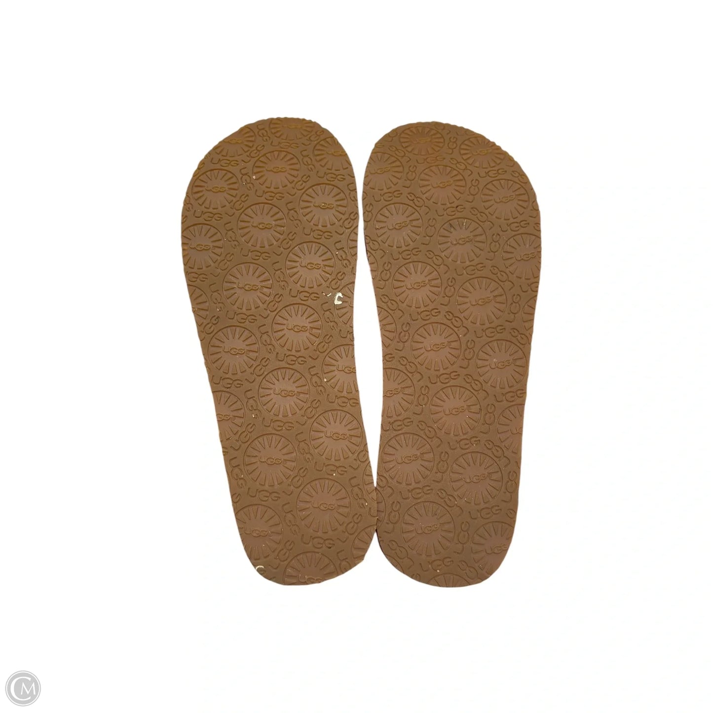 Sandals Designer By Ugg In Red, Size: 7