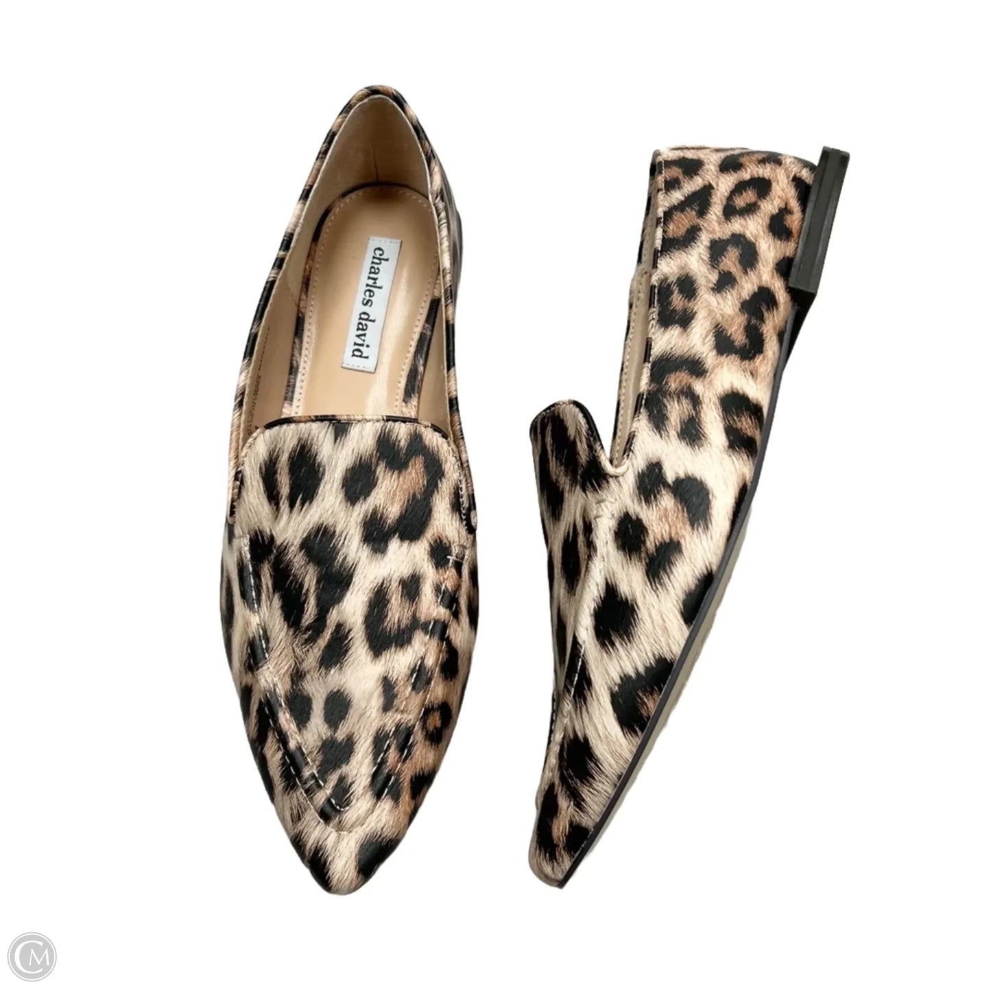 Shoes Flats By Charles David In Leopard Print, Size: 7