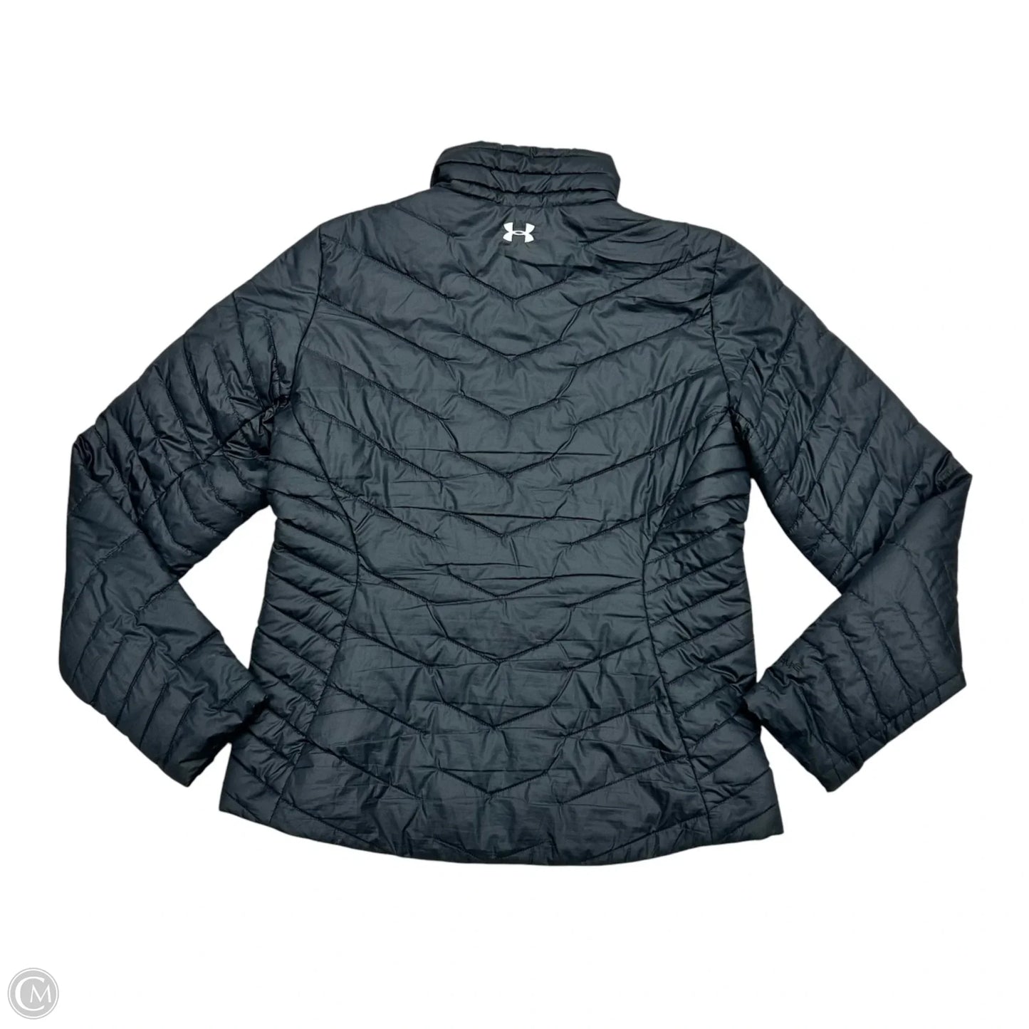 Jacket Puffer & Quilted By Under Armour In Black, Size: S
