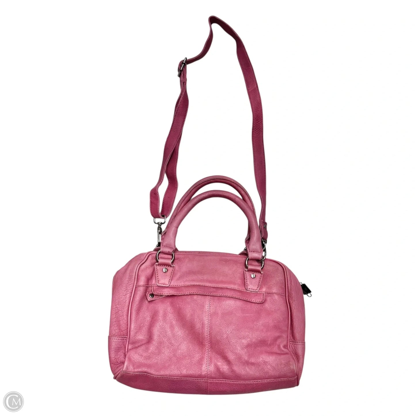Handbag Leather By Salvador Bachiller, Size: Medium