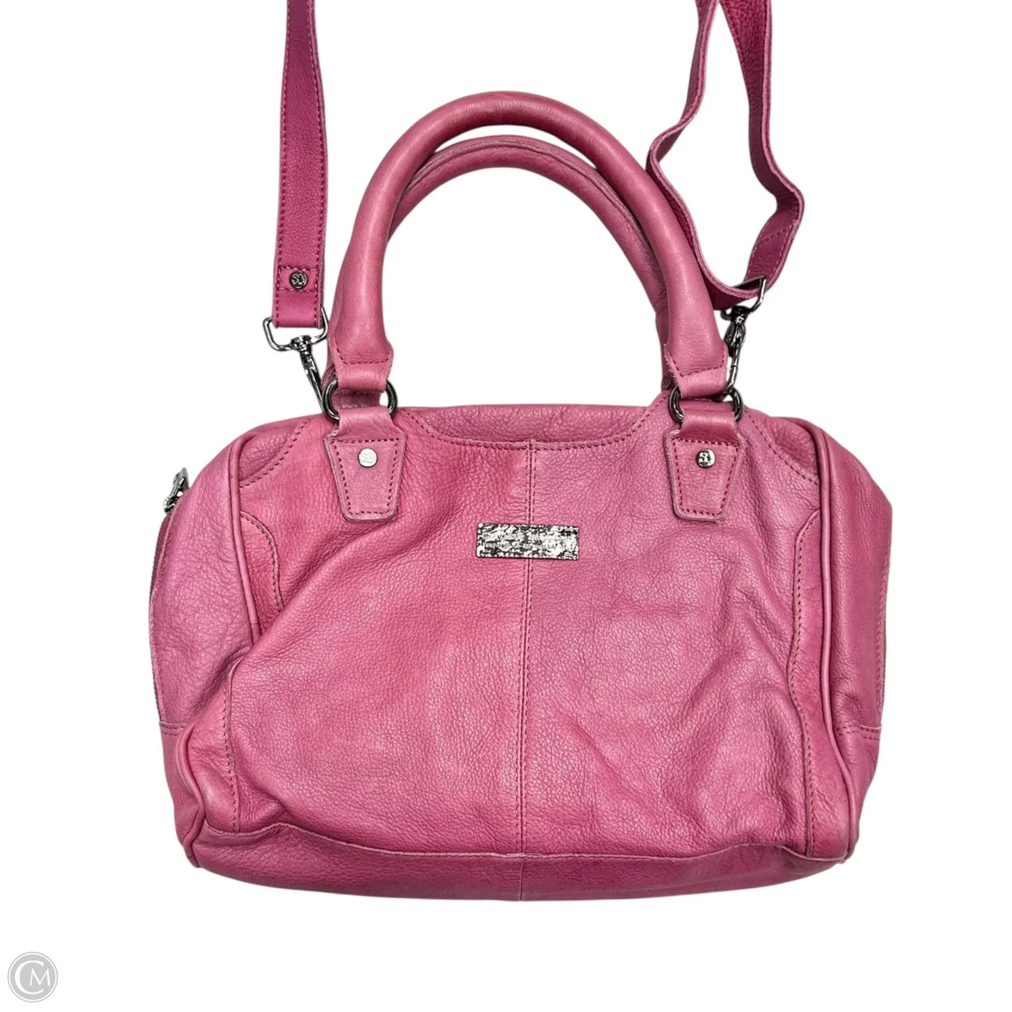 Handbag Leather By Salvador Bachiller, Size: Medium
