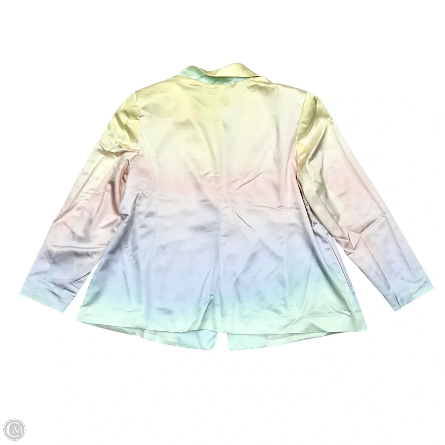 Blazer By Eloquii In Rainbow Print, Size: 1x