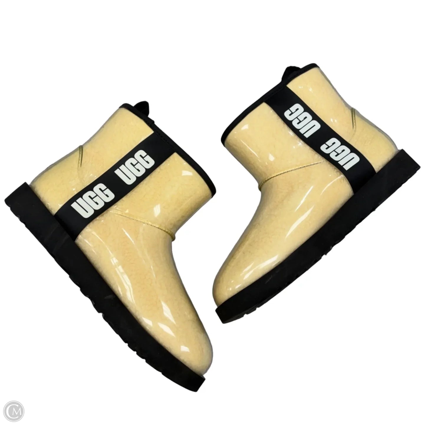 Boots Designer By Ugg In Cream, Size: 9