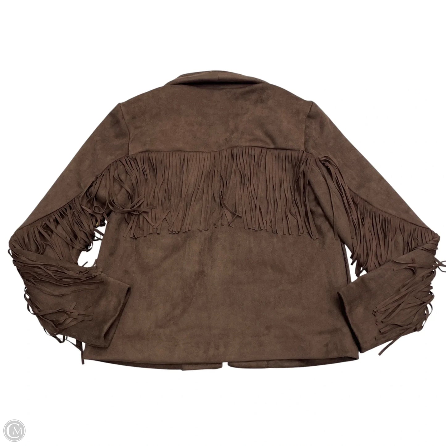 Jacket Moto By For The Republic In Brown, Size: Xs