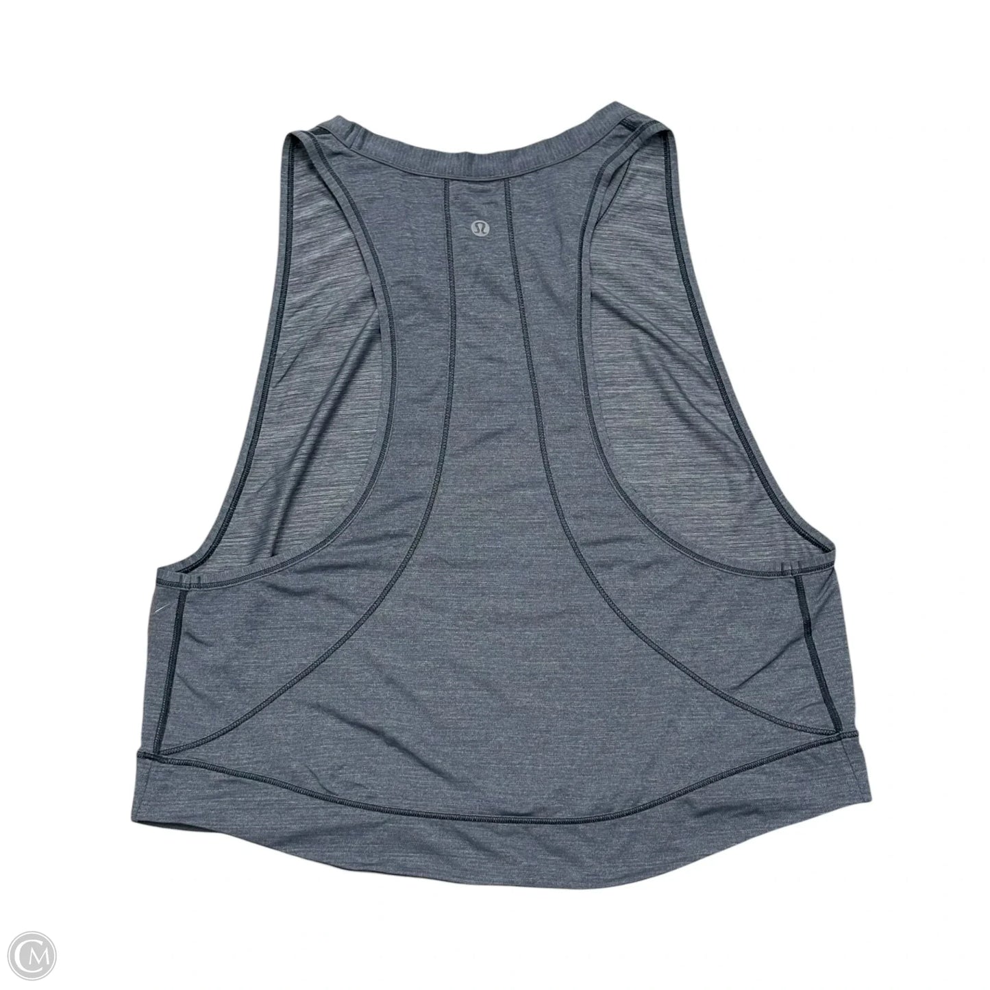 Athletic Tank Top By Lululemon In Grey, Size: S
