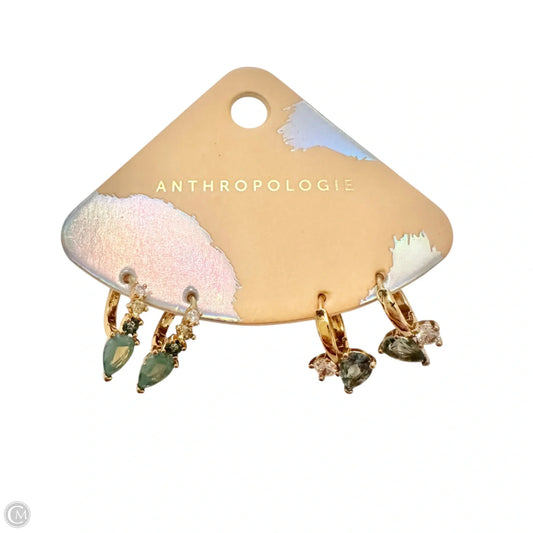 Earrings Hoop By Anthropologie, Size: 02 Piece Set