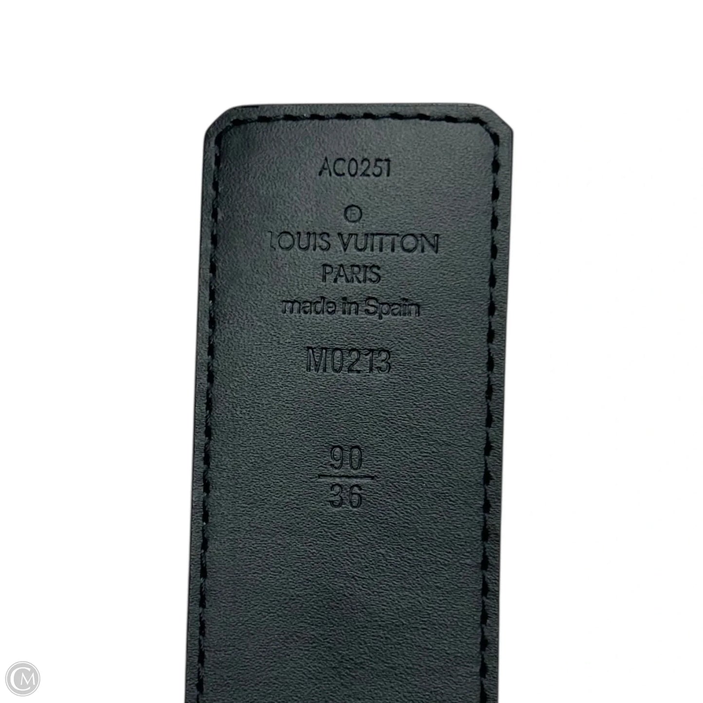 Belt Luxury Designer By Louis Vuitton, Size: Medium