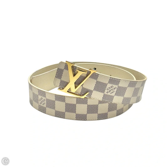 Belt Luxury Designer By Louis Vuitton, Size: Medium