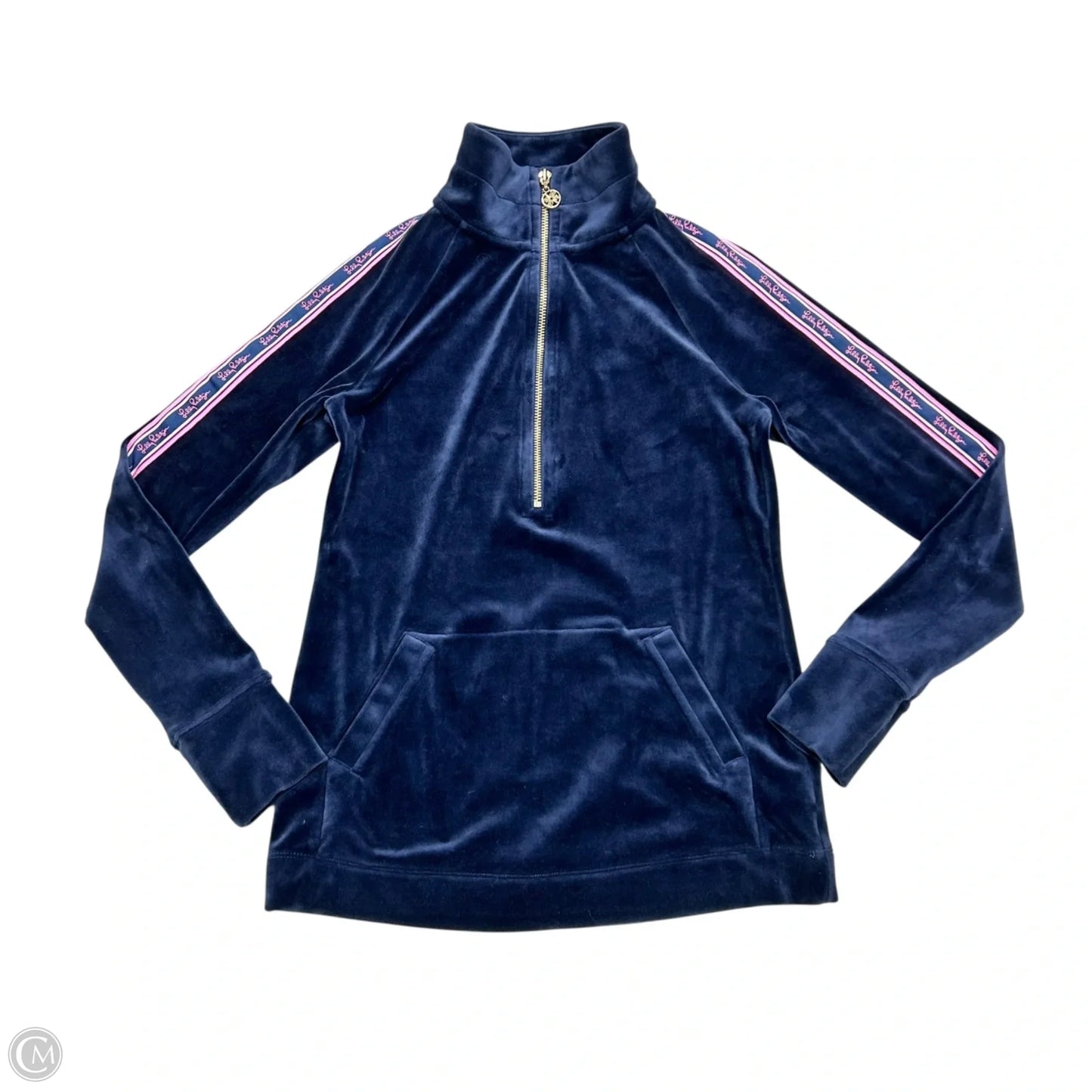 Sweatshirt Designer By Lilly Pulitzer In Navy, Size: Xxs