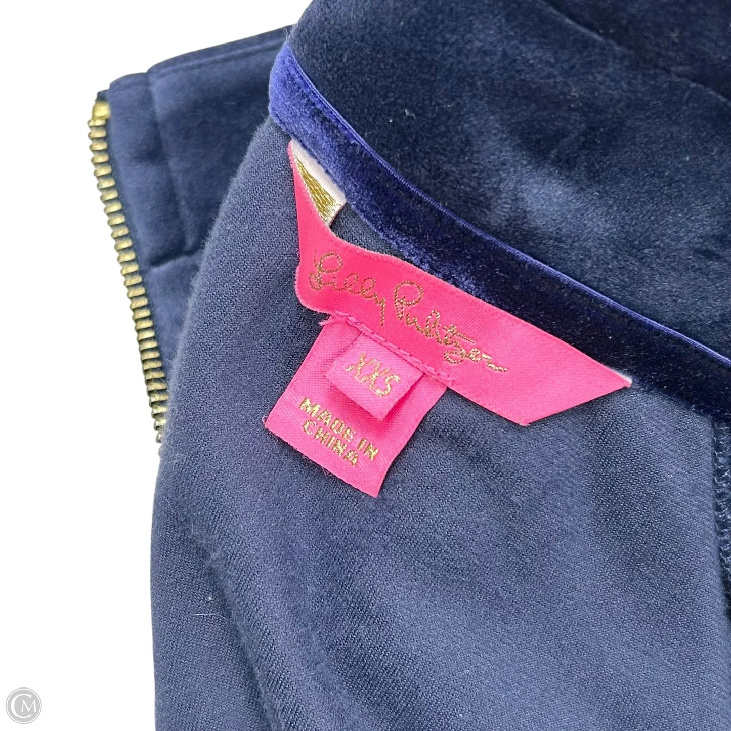 Sweatshirt Designer By Lilly Pulitzer In Navy, Size: Xxs