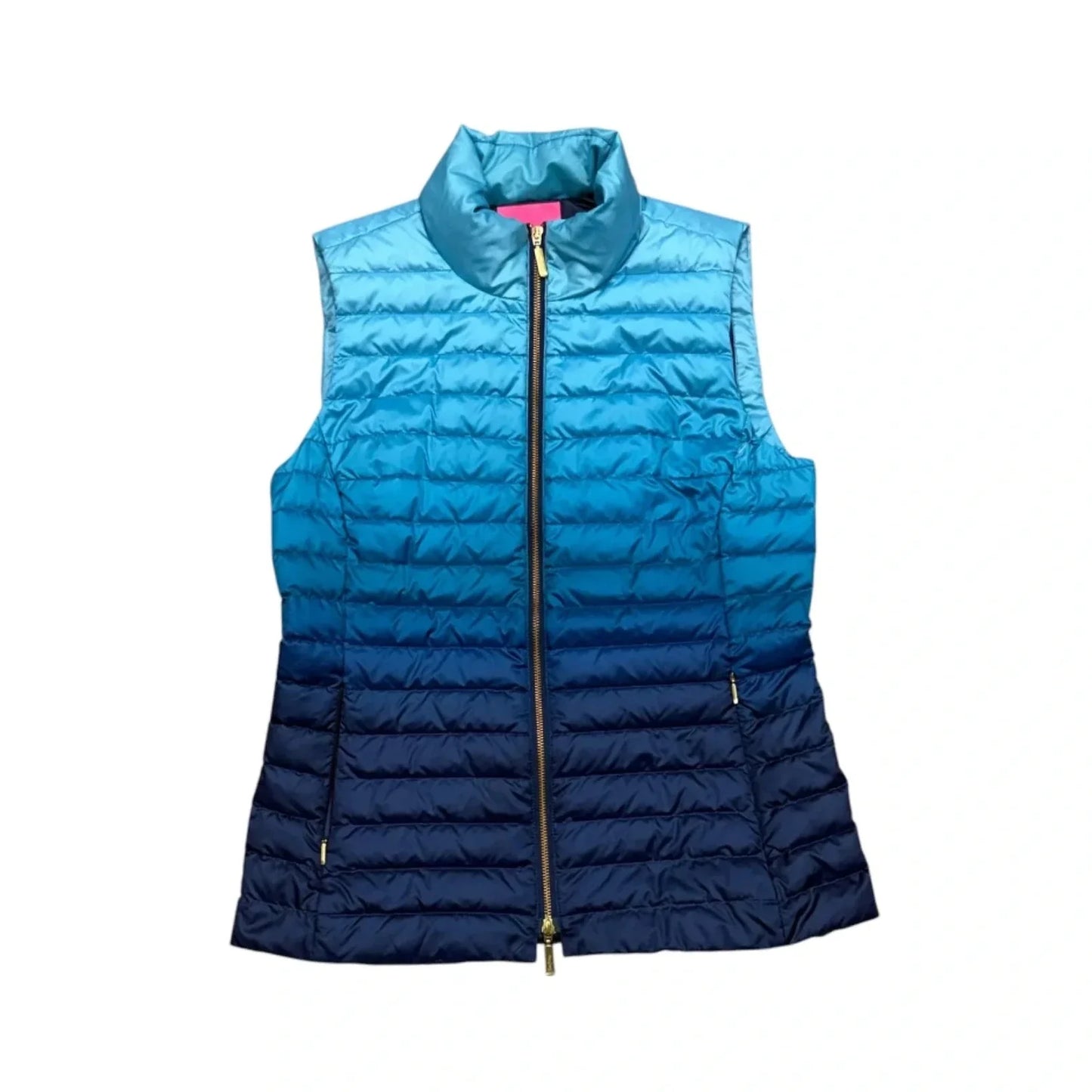 Vest Designer By Lilly Pulitzer In Ombre Print, Size: L