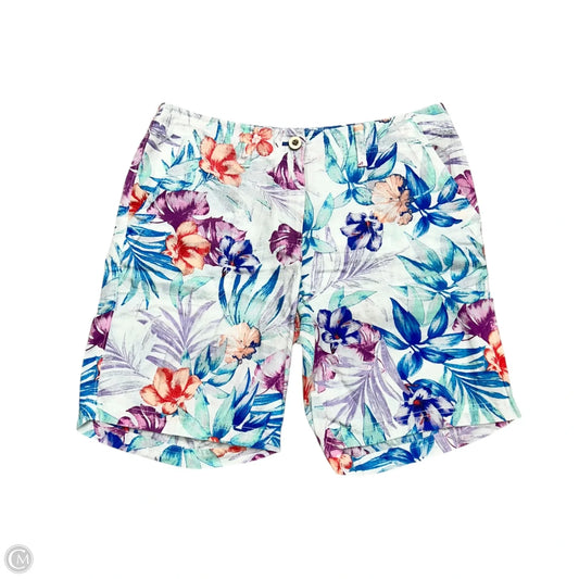 Shorts By Tommy Bahama In Tropical Print, Size: 6