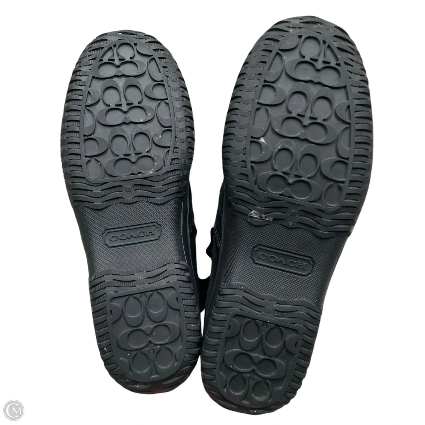 Boots Designer By Coach In Black, Size: 11